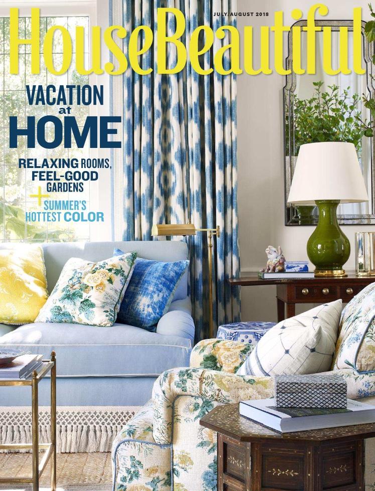 Family Style in House Beautiful Magazine July/August 2018