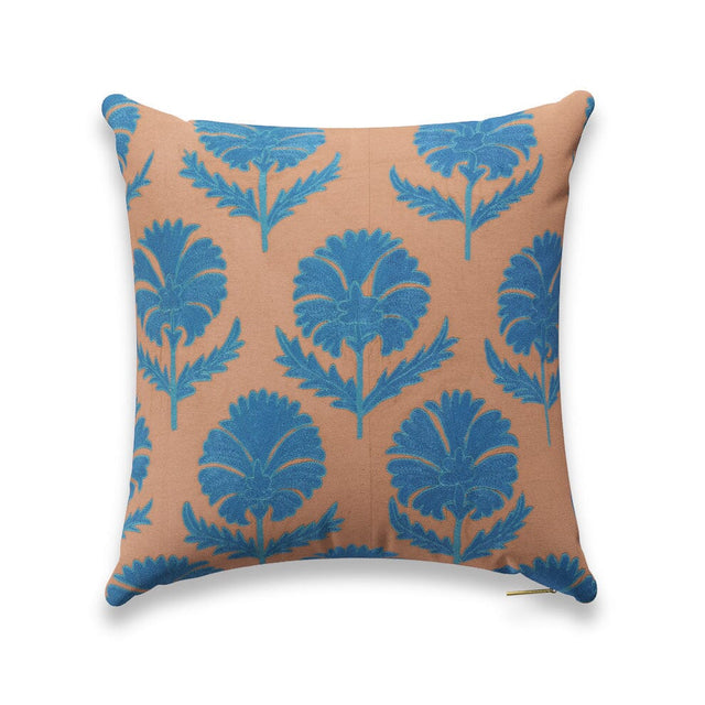 Turquoise Daisy Suzani Pillow Pillow ADT 