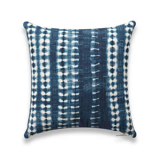 Dark Vines Indigo Pillow Pillow ADT 22" W x 22" H 