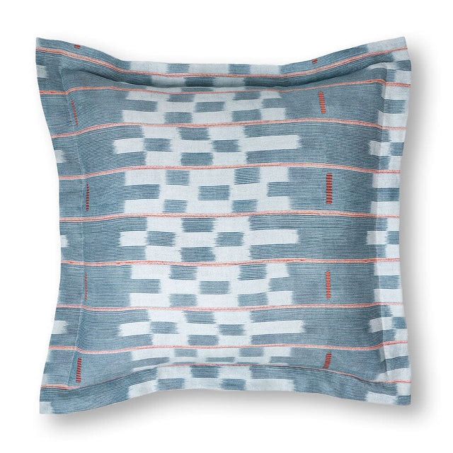 Chambray Lattice Baule Pillowcases + Shams Bedding Portugal 