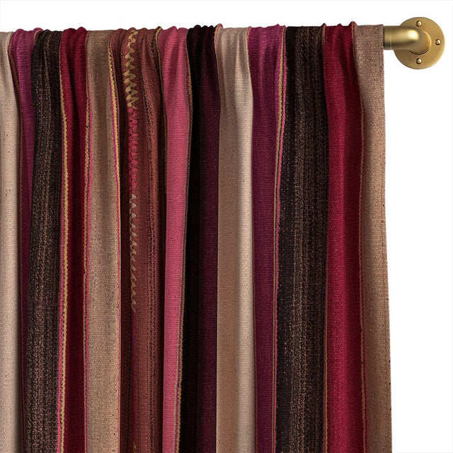 Fuchsia Frazada Rod Pocket Curtain Curtains St. Frank 