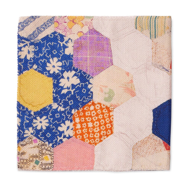 Ecru Diamond Quilt Fabric Fabric by the Yard St. Frank 