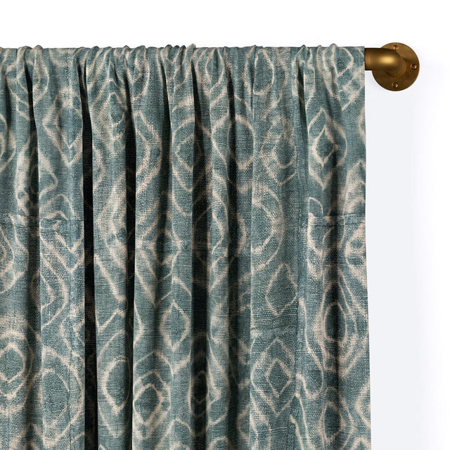 Storm Rock Kuba Cloth Rod Pocket Curtain Curtains St. Frank 