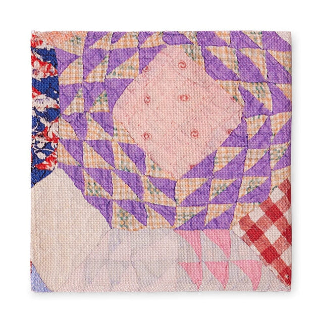 Shell Kaleidoscope Quilt Outdoor Performance Fabric Swatch Swatch ADT 