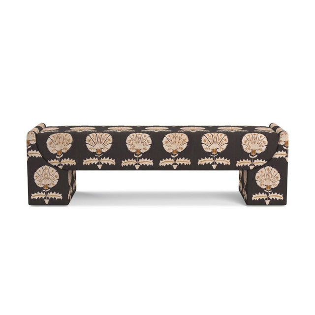 Black Daisy Suzani Stevie Bench Furniture Revive 
