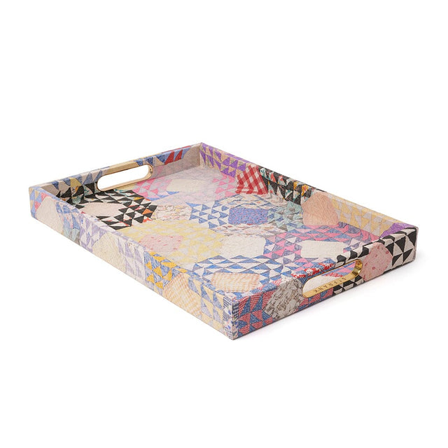 Shell Kaleidoscope Quilt - Large Tray Tray St. Frank 