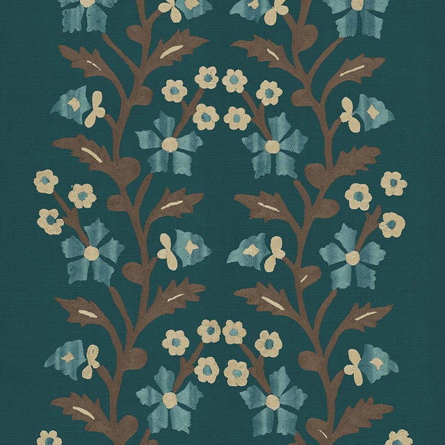 Spruce Tree of Life Suzani Wallpaper Yardage St. Frank 