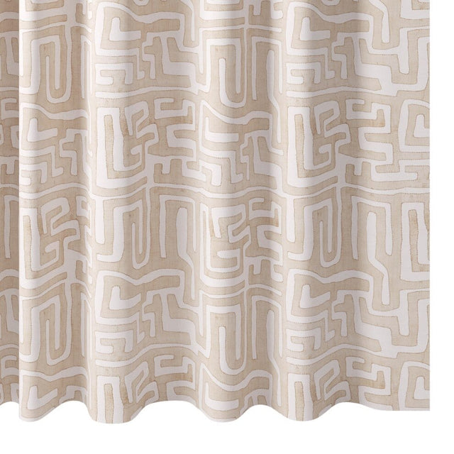 Blush Classic Kuba Cloth Shower Curtain Shower Curtain Portugal 