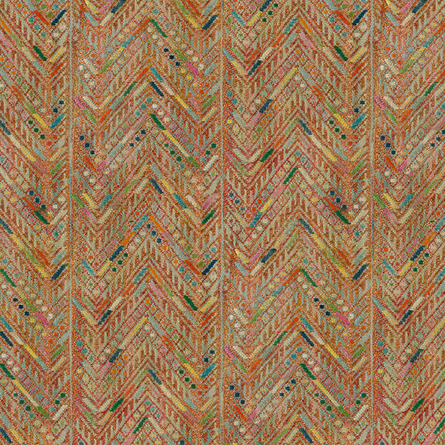 Herringbone Huipil - Wallpaper Yardage St. Frank 
