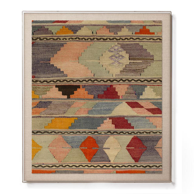 Psychedelic Kilim - Accent Framed Art Print St. Frank 