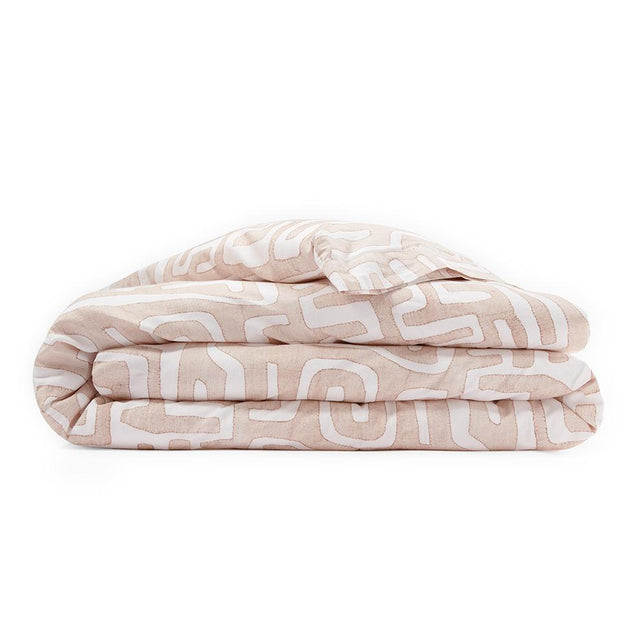 Blush Classic Kuba Cloth - Duvet Default Portugal 